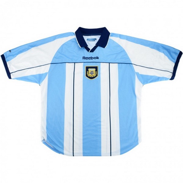 Camiseta Argentina 1ª Retro 2000 Azul